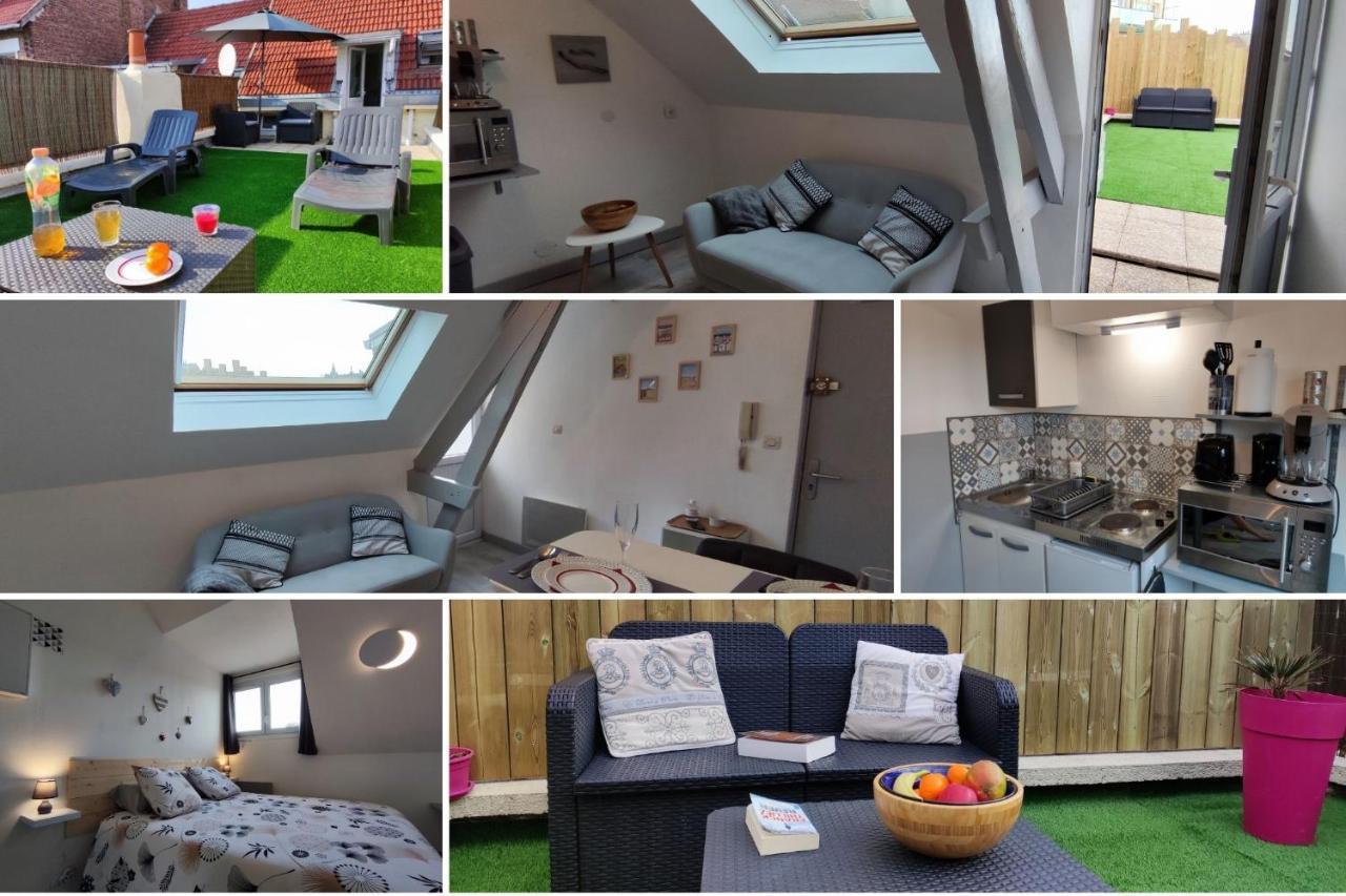 Joli Petit T2 Terrasse Proche Du Phare Apartment Calais Exterior foto