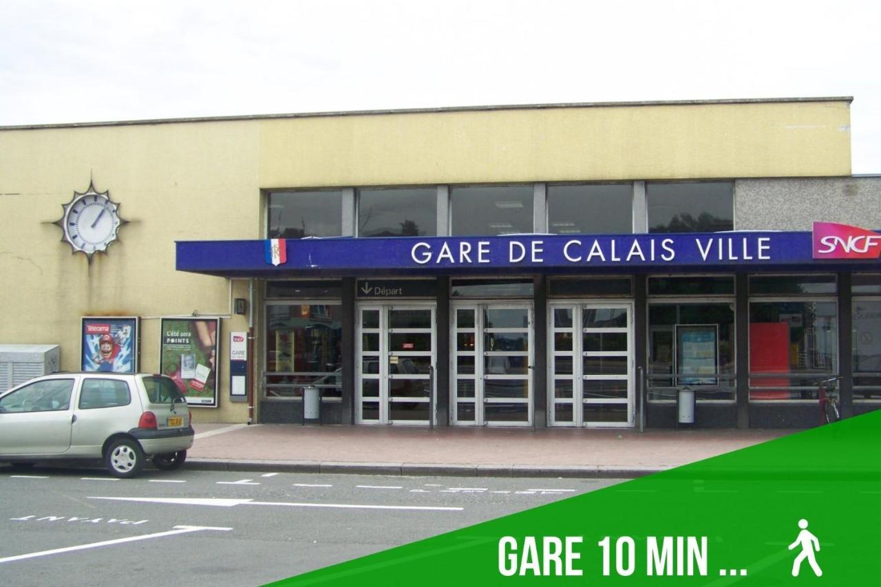 Joli Petit T2 Terrasse Proche Du Phare Apartment Calais Exterior foto