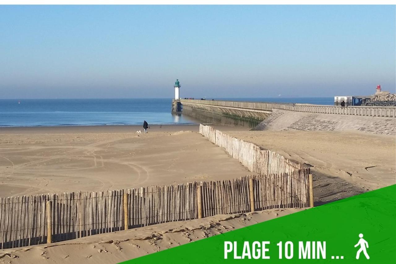 Joli Petit T2 Terrasse Proche Du Phare Apartment Calais Exterior foto